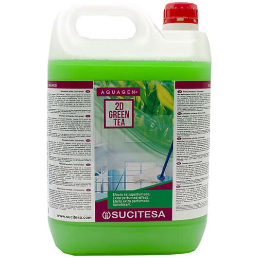 AQUAGEN 2D GREEN TEA 5L - SUCITESA