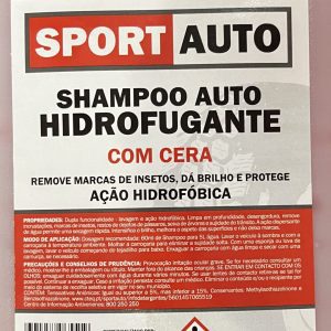 CHAMPO AUTO COM CERA HIDROFUGANTE 5L - CTEQ