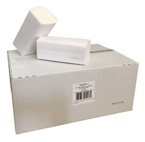 TOALHAS DE MÃOS TISSUE 2F 21X19